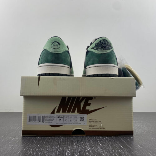 Travis Scott x Air Jordan 1 Green Black - 10