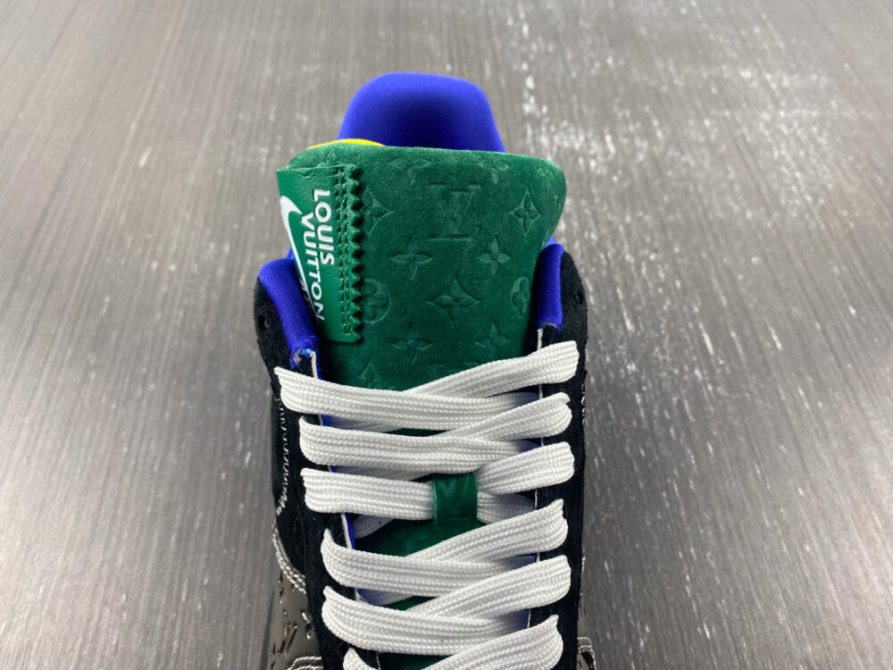 Louis Vuitton x Nike Air Force 1 Chrome Toe - 13