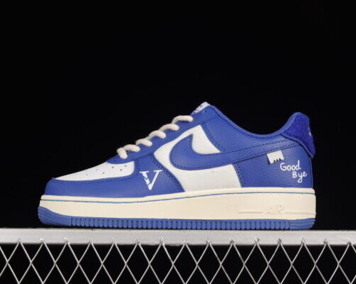 Nike Air Force 1 07 Low LV6, Royal Blue White - 2