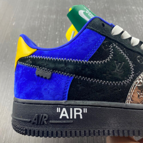 Louis Vuitton x Nike Air Force 1 Chrome Toe - 18