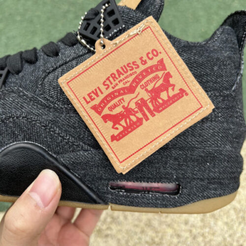 Jordan 4 Retro Levi’s Black - 14