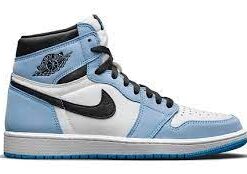 Jordan 1 Retro High White University Blue Black - 15