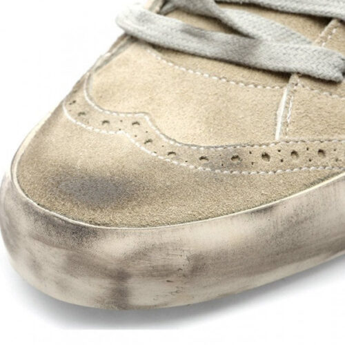 Golden Goose Mens White Mid Star Sneakers - 10